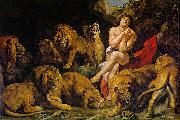 RUBENS, Pieter Pauwel Daniel in the Lion's Den af Norge oil painting reproduction